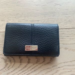 Cole Haan wallet, black leather